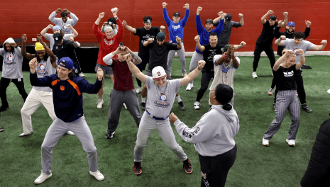 Chicago Snowballs fans celebrating